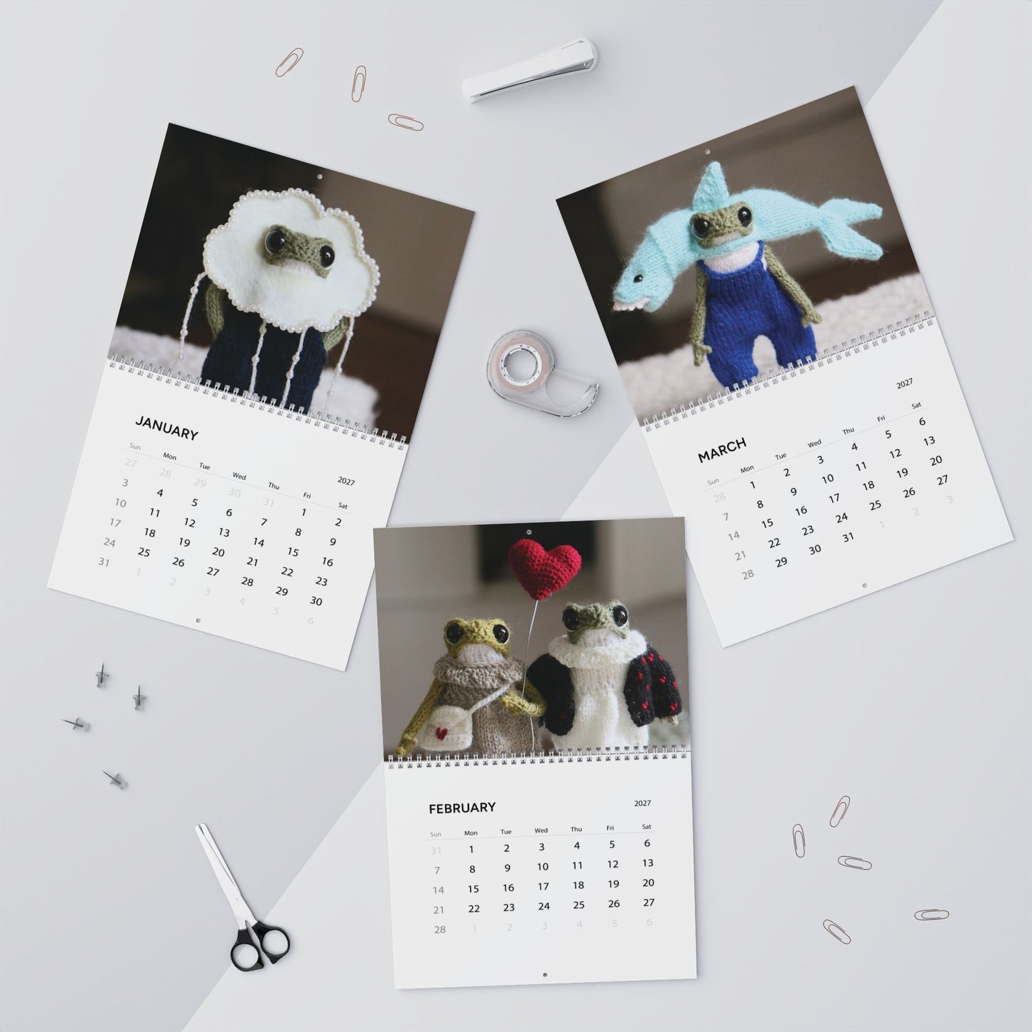 Wall Calendar 2027