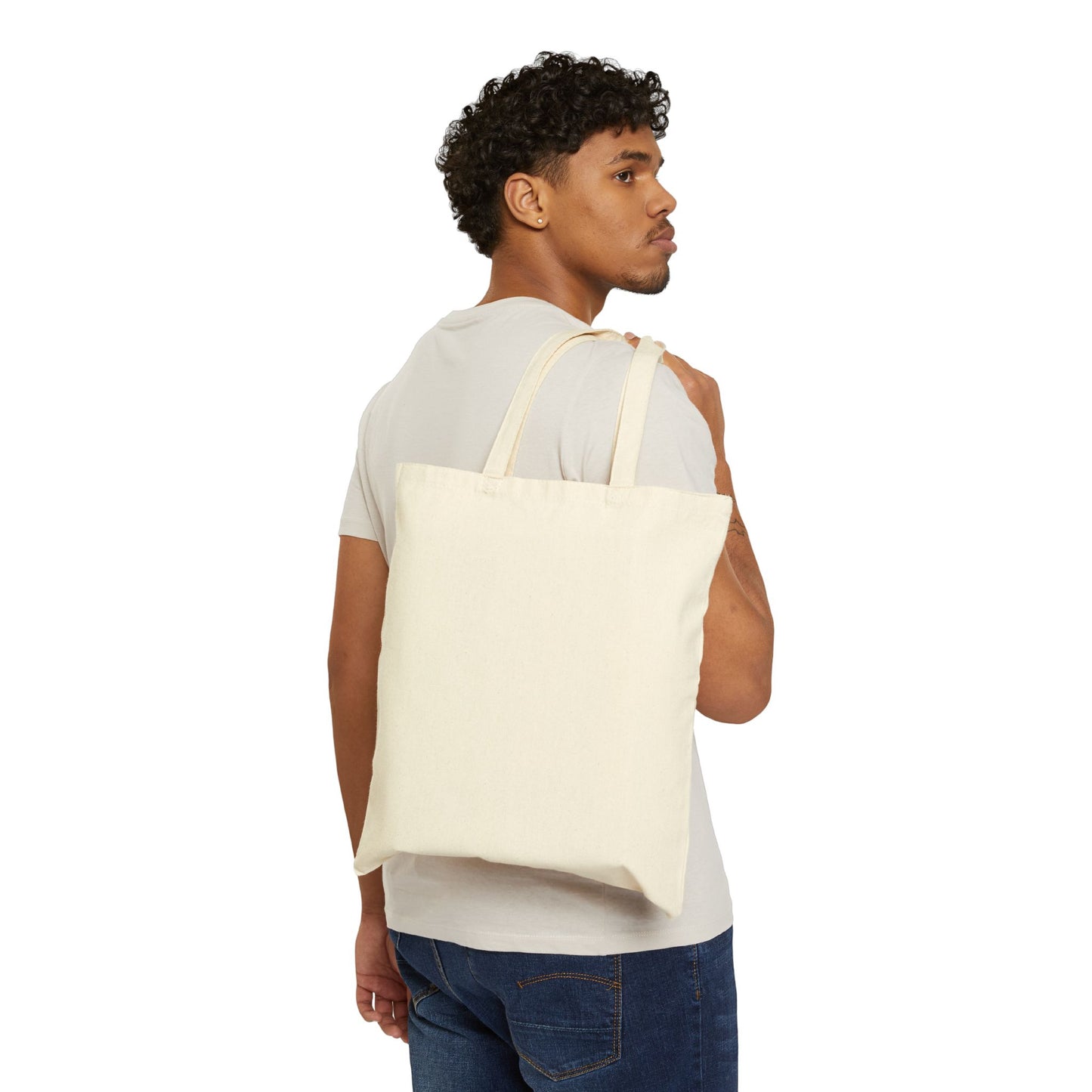 Shrimp Frog Cotton Tote Bag