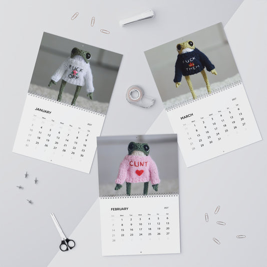 Cursing Frogs Calendars (2027) (CA)