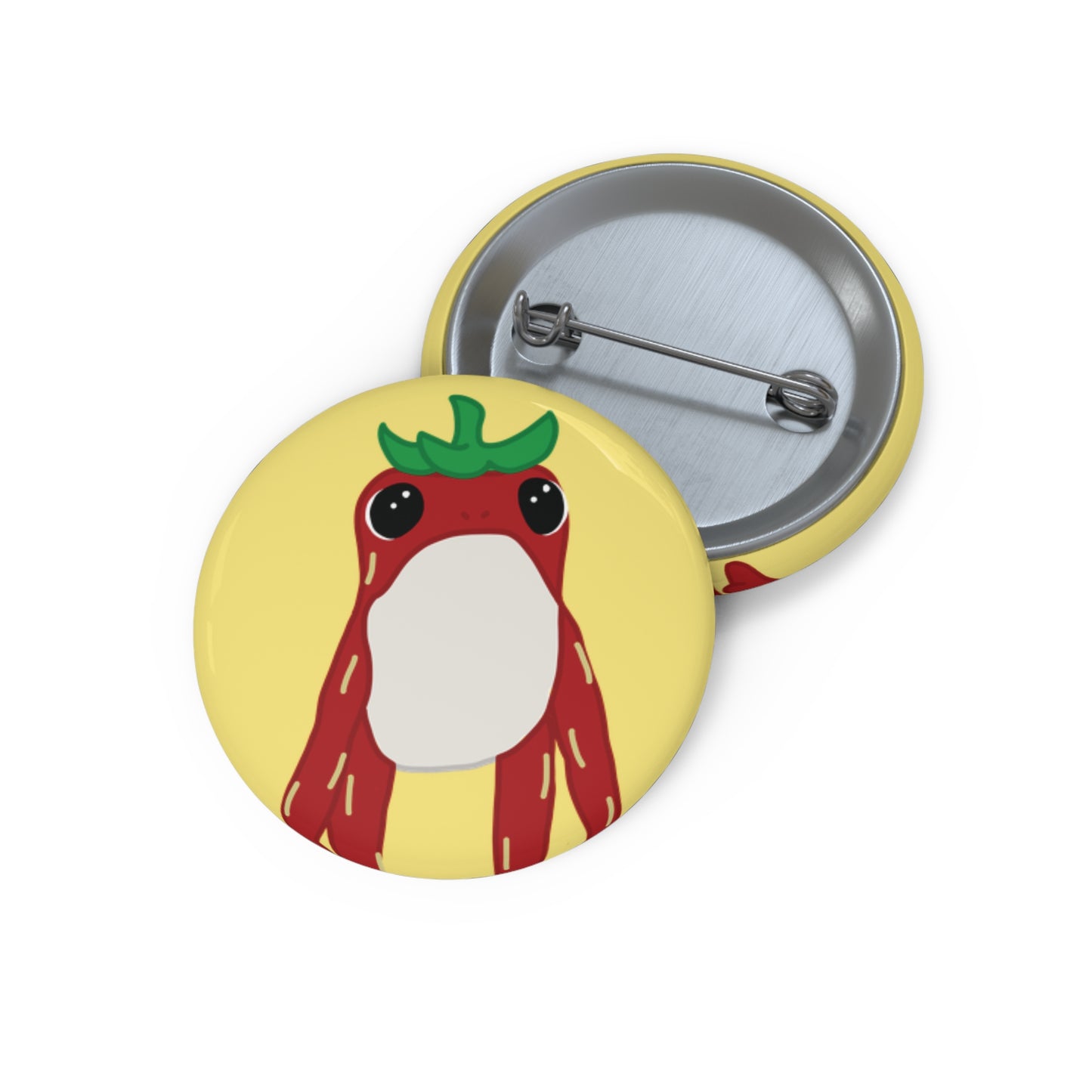 Strawberry Frog Pins