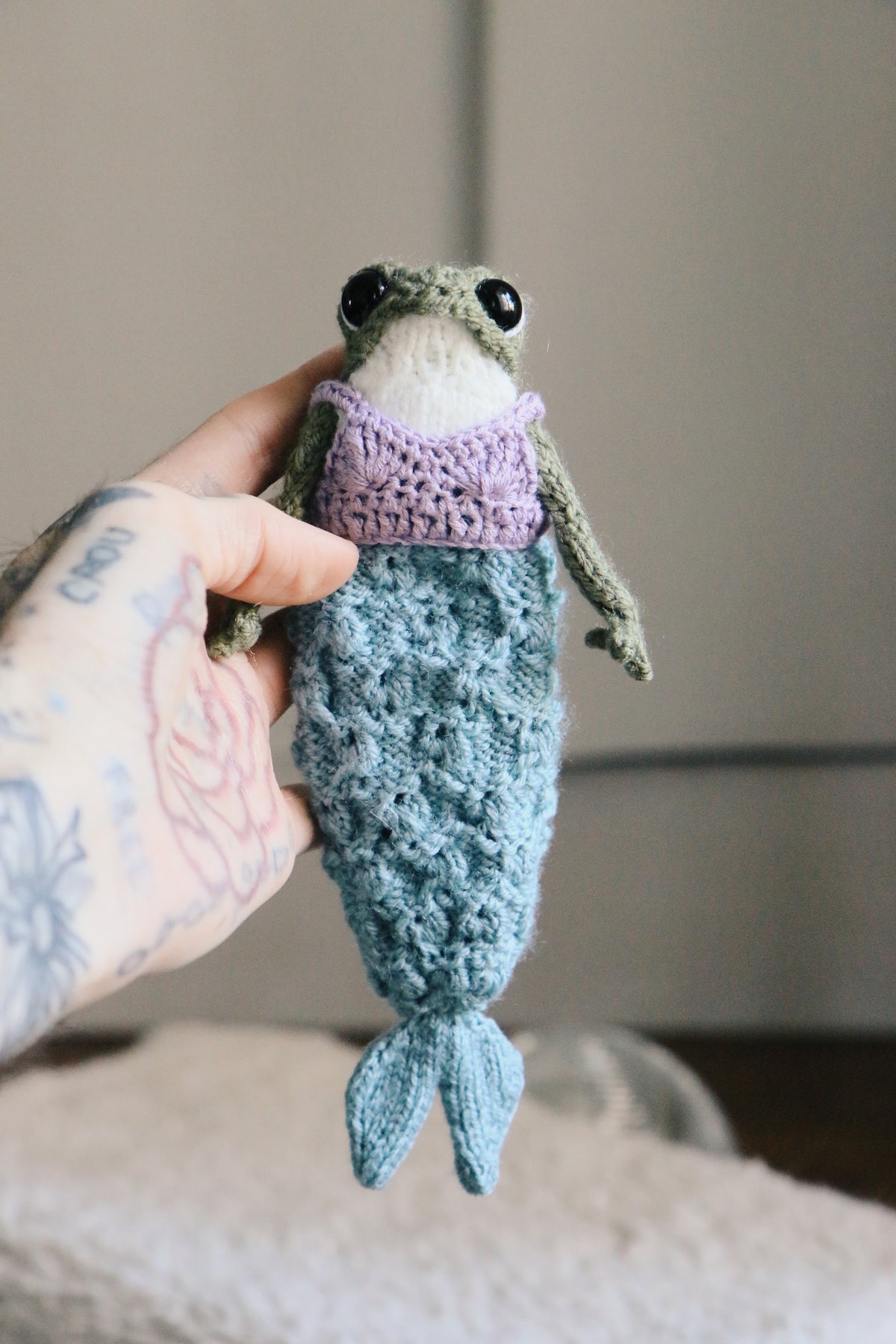Merfrog 🧜🏼♀️ Merfrog – HeKnitt