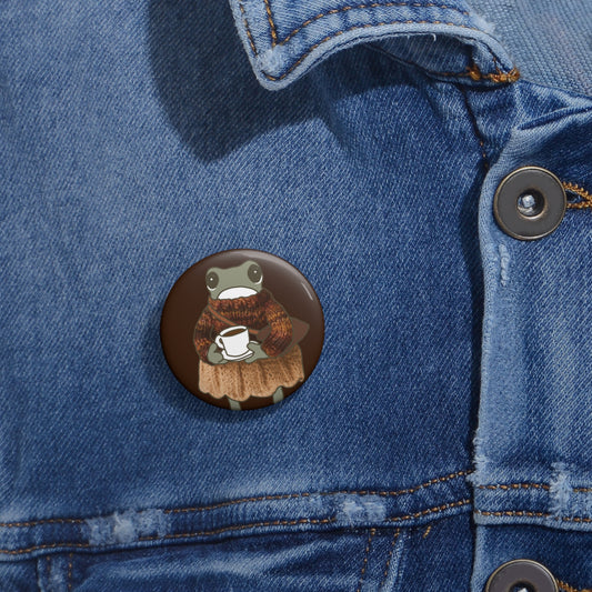 Coffee Frog Pins