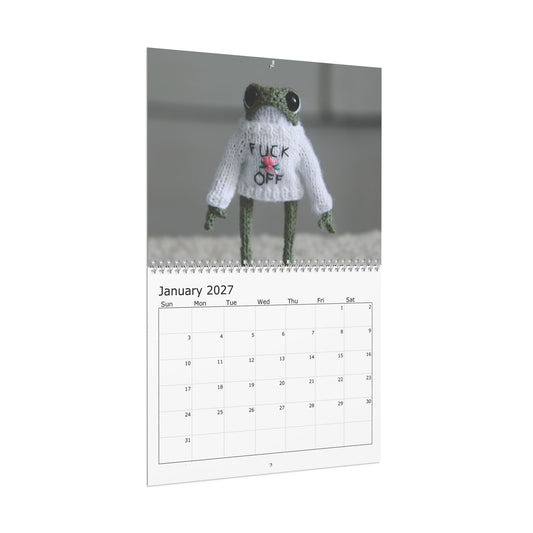 Cursing Frogs Calendar (2027)
