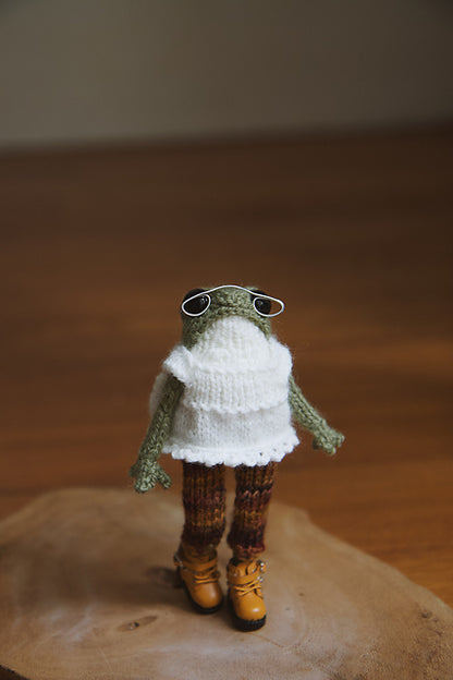 Ruffle top knitting pattern