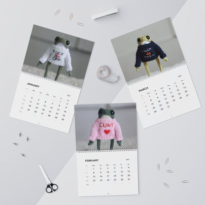 Cursing Frogs Calendar 2027