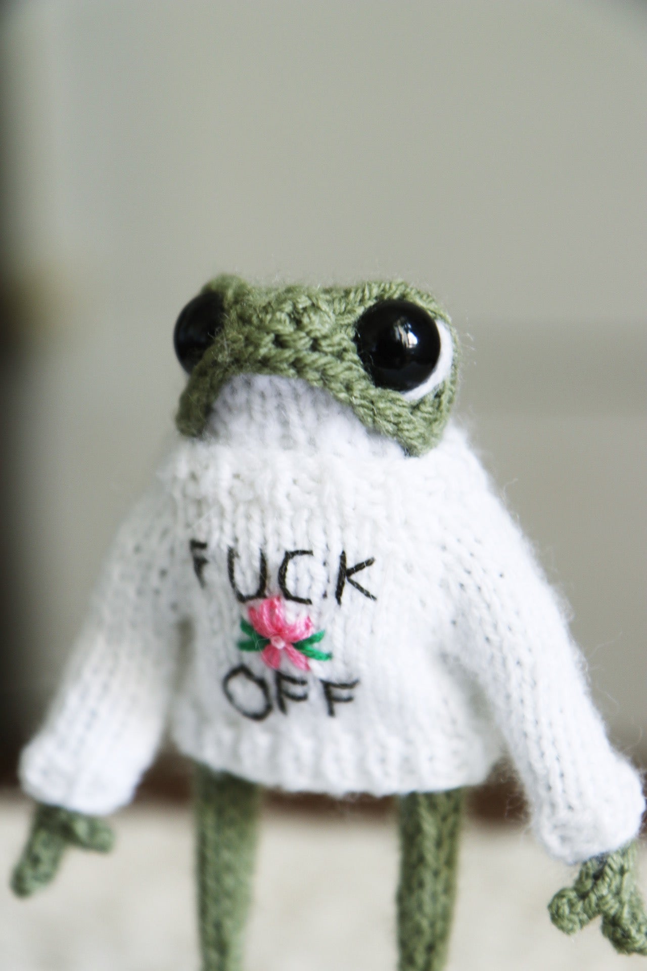 🌸 Fuck Off Frog (pre-order)