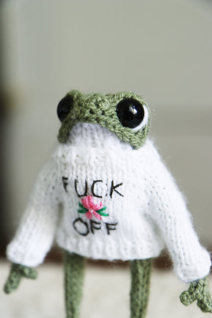 🌸 Fuck Off Frog (pre-order)
