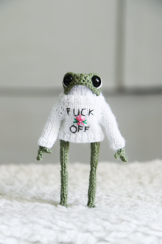 🌸 Fuck Off Frog (pre-order)