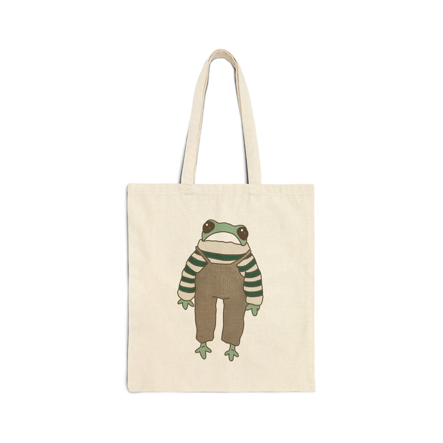 Frog Cotton Tote Bag