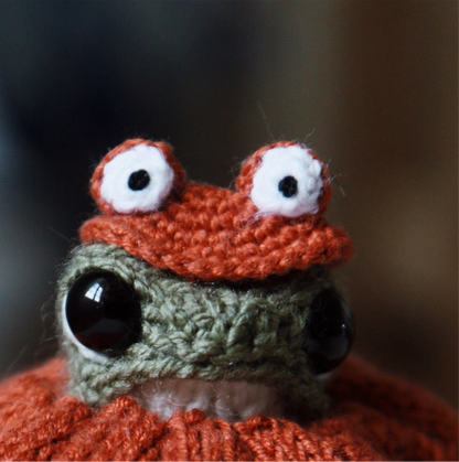 PRE-ORDER pumpkin frog 🎃