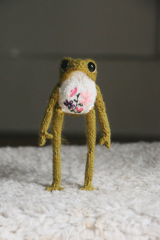 💐 Big floral froggie