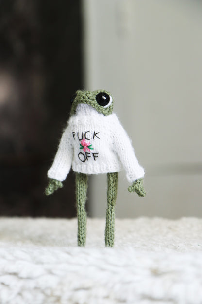 🌸 Fuck Off Frog (pre-order)