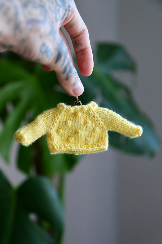 Popcorn sweater pattern