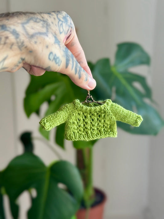 Lace sweater pattern